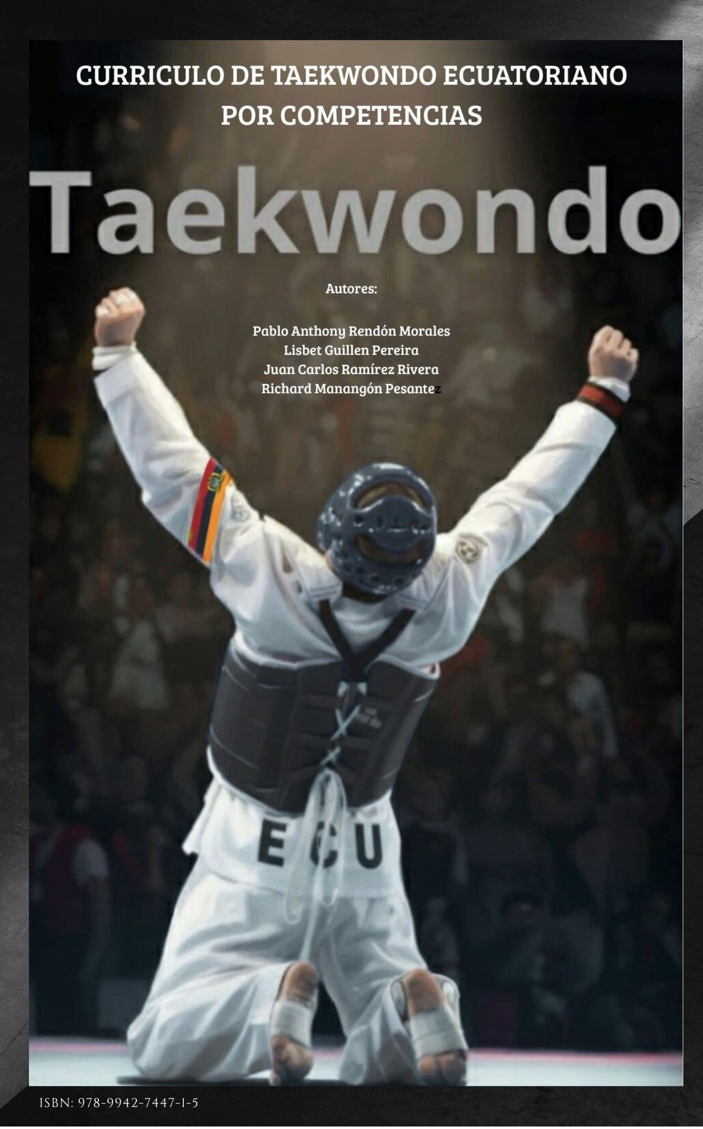 Portada de Currículo de Taekwondo Ecuatoriano por Competencias