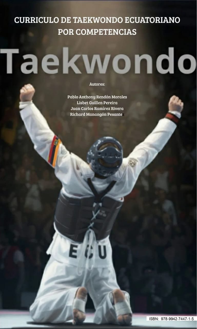Portada de Currículo de Taekwondo Ecuatoriano por Competencias