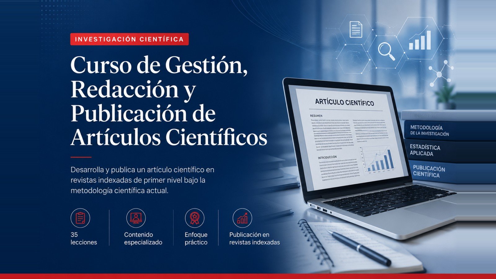 Curso de Gestión, Redacción y Publicación de Artículos Científicos